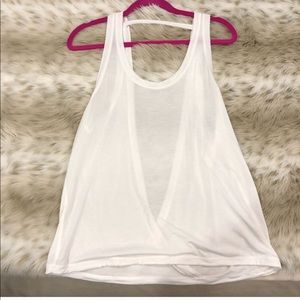 Open back cross lululemon tank 6